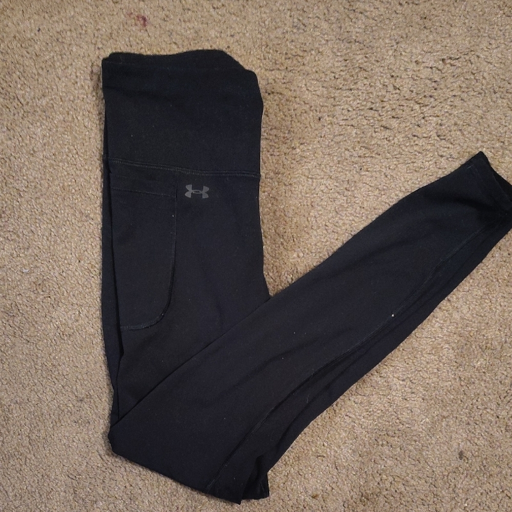 Under Armour Jet Black Active Leggings